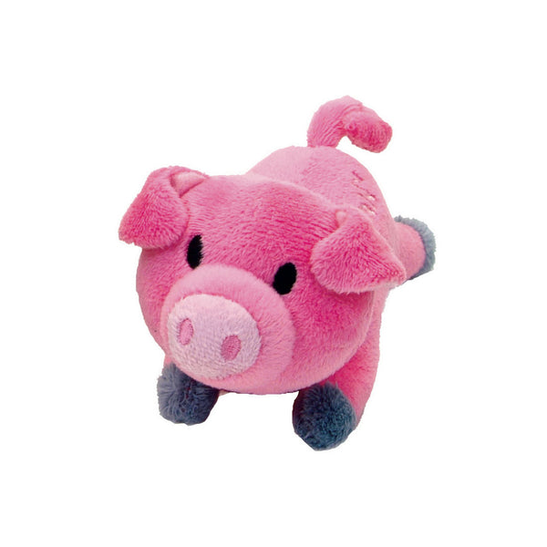 Li'l Pals Jouet en peluche Cochon pour chien, 4.5-in