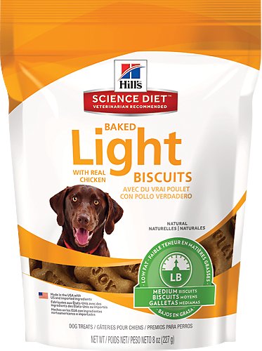Hill's Science Diet Baked Light Biscuits with Real Chicken Dog Treats