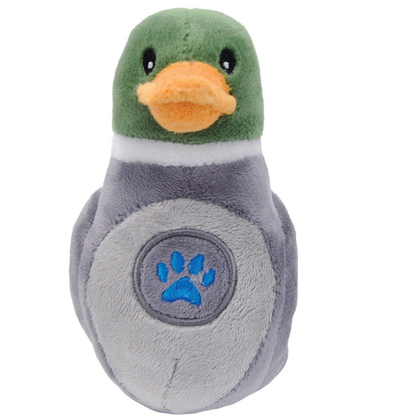 Li'l Pals Paw Duck Plush Dog Toy, 5-in