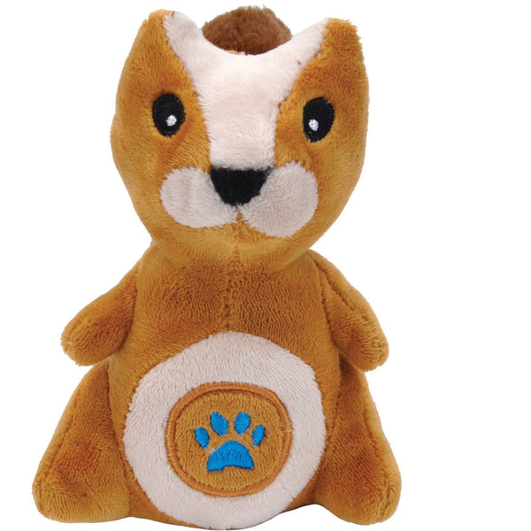 Li'l Pals Jouet pour chien en peluche écureuil Patte, 5-pouces