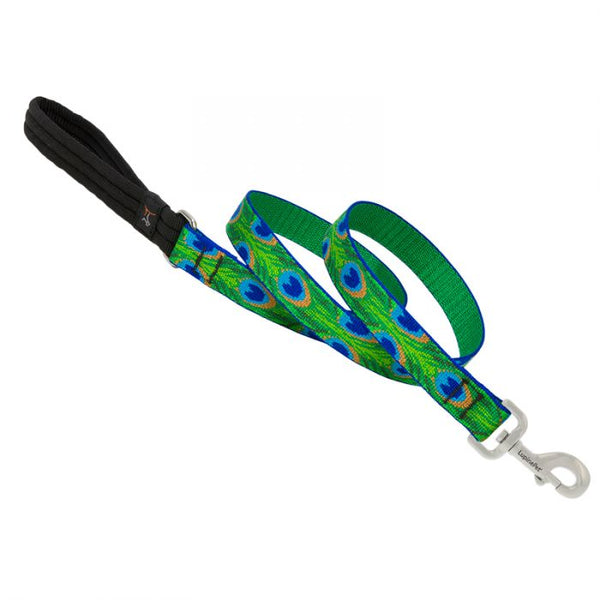 Lupine Pet Original Designs Dog Leash, Tail Feathers