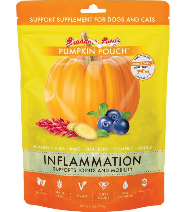 Grandma Lucy's Pumpkin Pouch Inflammation Dog & Cat Supplement