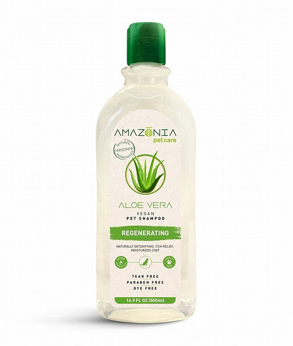 Amazonia Aloe Vera Dog & Cat Shampoo, 16.9-oz