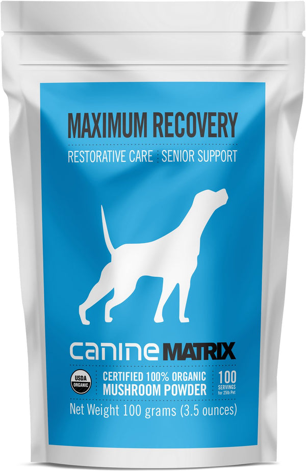 Canine Matrix Maximum Recovery Restorative Care Senior Support Dog Supplement, 100-g