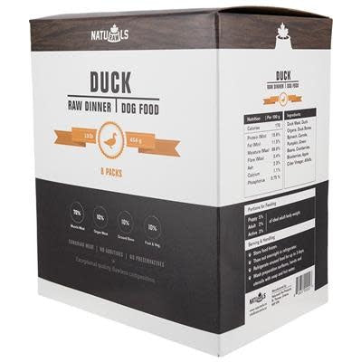 Naturawls Duck Raw Dog Food