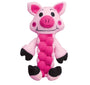 KONG Pudge Braidz Pig Dog Toy, Medium/Large