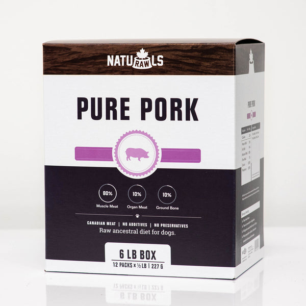 Naturawls Pure Pork Raw Dog Food