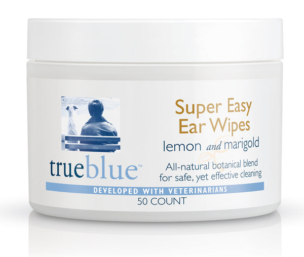 TrueBlue Pet Products Super Easy Dog Ear Wipes, 50-count