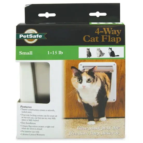 PetSafe 4-way Locking Cat Door Flap, Small