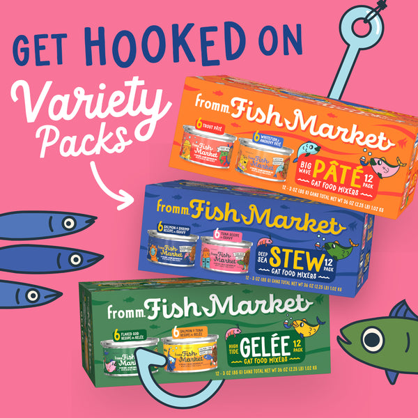 Fromm Cat Can Fish Market Cat Can Mixers Variety Pack
