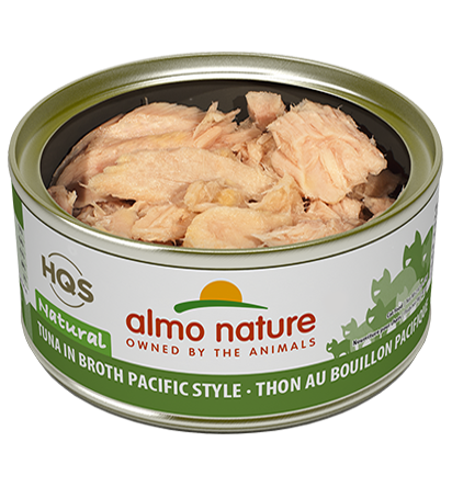 Almo Nature HQS Natural Tuna in Broth Pacific Style Adult Grain-Free Wet Cat Food