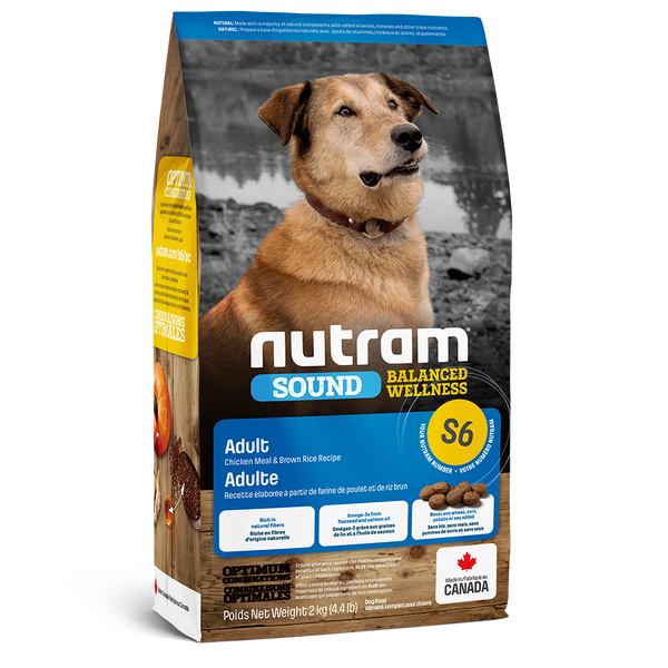 Nutram Sound S6 Balanced Wellness Adult Dog Food