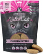 Vital Essential Vital Cat Entrée au poulet Mini galettes Nourriture lyophilisée pour chats