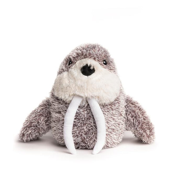 fabdog Fluffy Plush Dog Toy, Walrus