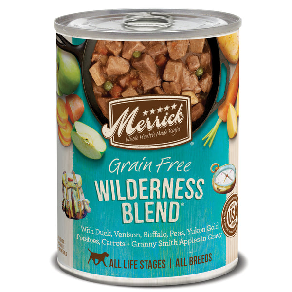 Merrick Grain-Free Wilderness Blend Canned Dog Food