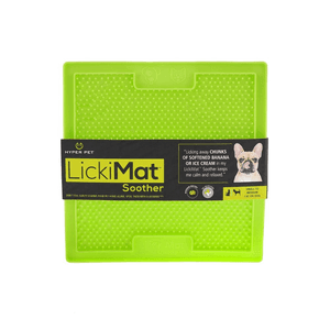 Hyper Pet LickiMat Soother Slow Feeding Mat, Green