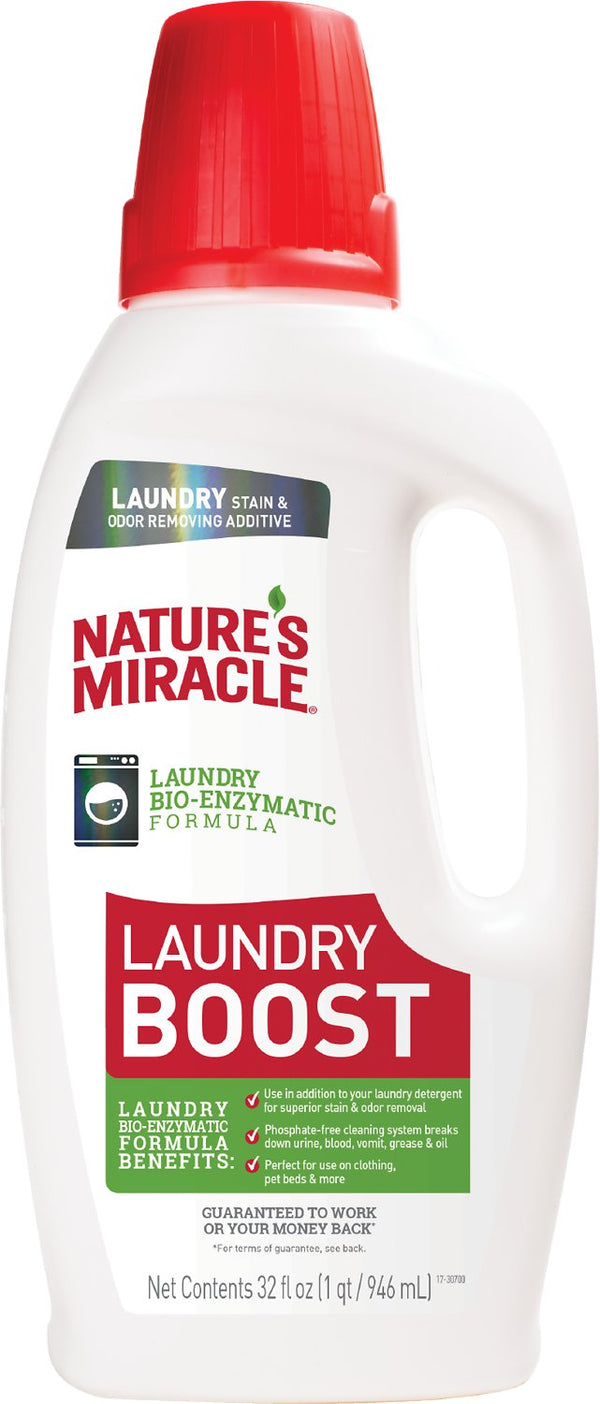 Nature's Miracle Laundry Boost Stain & Odor Additive, 32-oz bottle