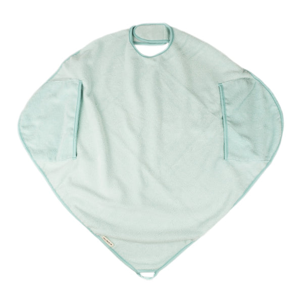 Tall Tails Absorbent Cape Towel with Hand Pockets for Dogs, Aqua
