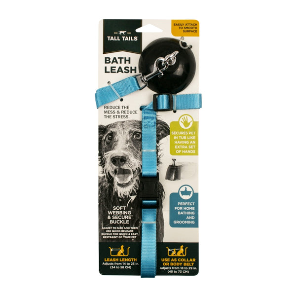 Tall Tails Bath Leash with Suction Cup for Dog Grooming