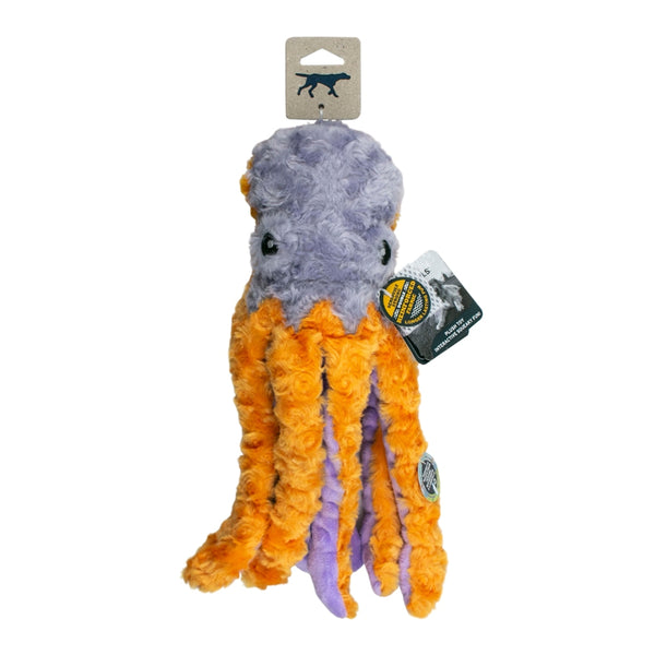 Tall Tails Octopus with Squeaker Dog Toy