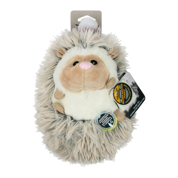 Tall Tails Fluffy Hedgehog Plush Dog Toy