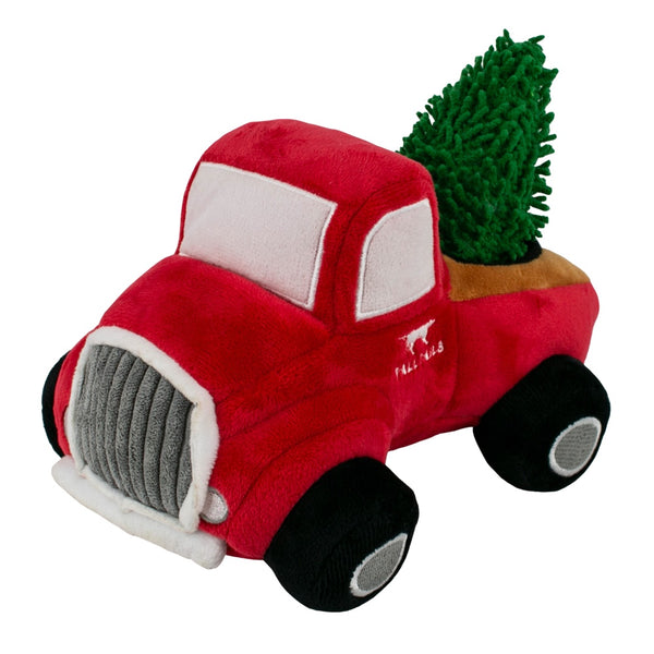 Tall Tails Truck with Tree Plush Dog Toy