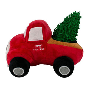 Tall Tails Truck with Tree Plush Dog Toy