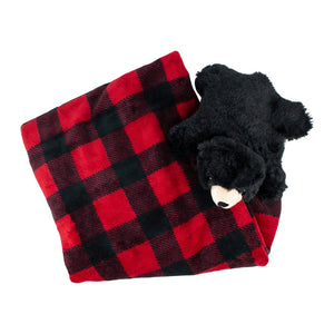Tall Tails Bear Blanket Gift Set Plush Dog Toy