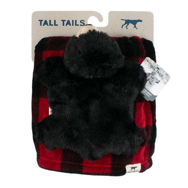 Tall Tails Ensemble cadeau couverture ours Jouet peluche pour chiens