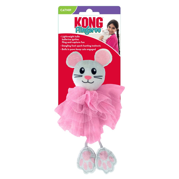 KONG Flingaroo Tutu Jouet pour chat, assorti