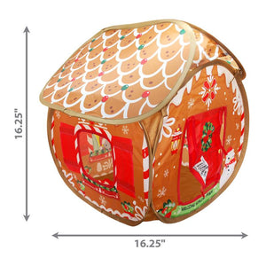 KONG Holiday Play Spaces Gingerbread Bungalow Cat Toy