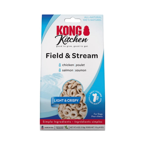 KONG Kitchen Field and Stream Light & Crispy Dog Treat