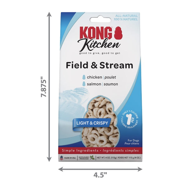 KONG Kitchen Field and Stream Light & Crispy Dog Treat
