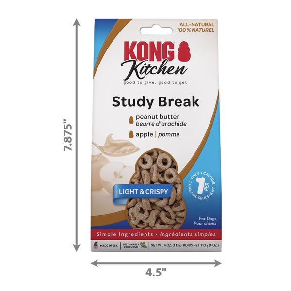 KONG Kitchen Study Break Light & Crispy Dog Treat