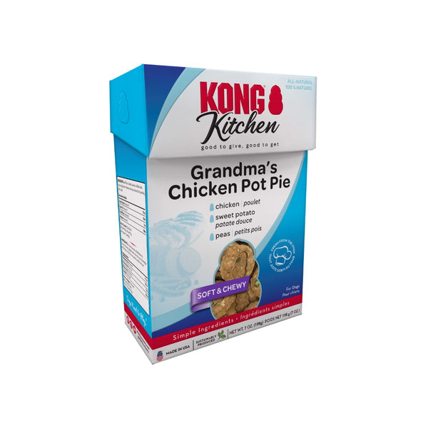 KONG Kitchen Grandma's Chicken Pot Pie Soft & Chewy Dog Treats
