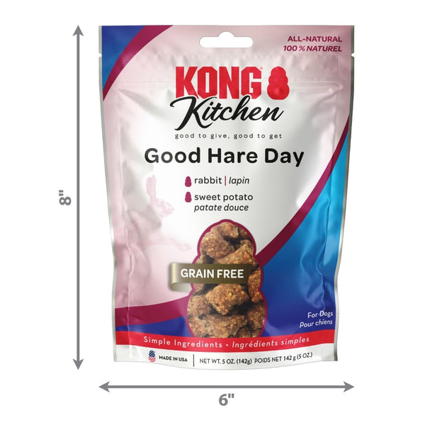 KONG Kitchen Good Hare Day Grain-Free Dog Treat