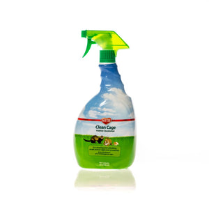 Kaytee Clean Cage Small Animal Habitat Deodorizer Spray, 32-oz bottle