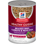 Hill's Science Diet Adult Healthy Cuisine Braised Beef, Carrots & Peas Stew Wet Dog Food