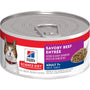 Hill's Science Diet Adult 7+ Savory Beef Entree Wet Cat Food