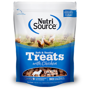 NutriSource Soft & Tender Chicken Treats, 14-oz