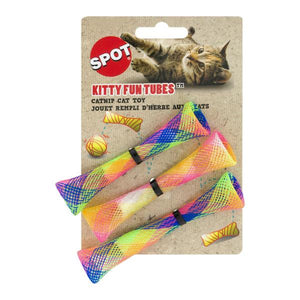Ethical Pet Spot Kitty Fun Tubes Cat Toy, 3-pk