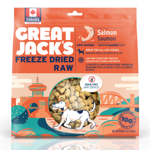 Great Jack's Salmon Grain-Free Freeze-Dried Dog Treats