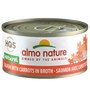 Almo Nature HQS Natural Salmon with Carrots in Broth Adult Grain-Free Wet Cat Food