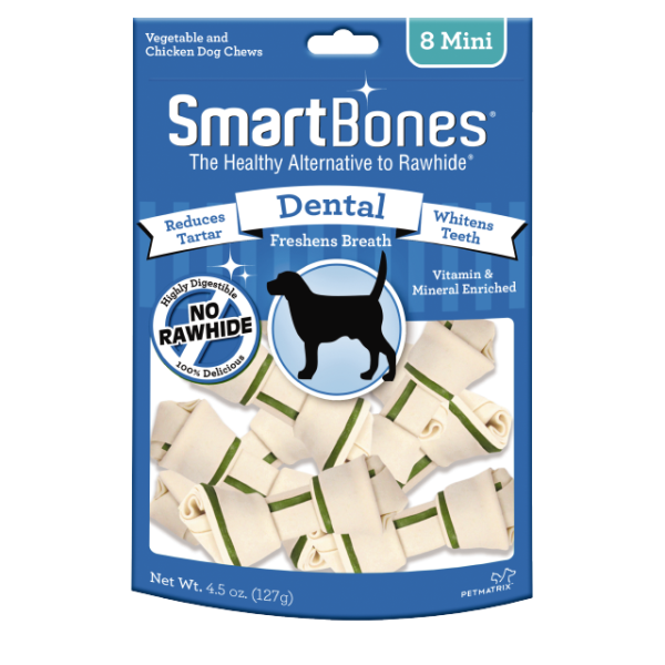 SmartBones Dental Formula Chicken Dog Treats