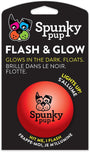 Spunky Pup Flash & Glow Ball Dog Toy