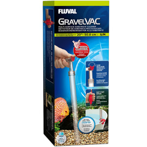 Fluval GravelVAC Multi-Substrate Cleaner, Small/Medium