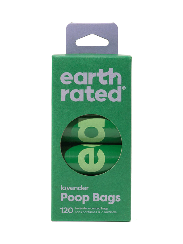 Earth Rated Poop Bags Refill Pack, Lavender-Scented, 120 Count