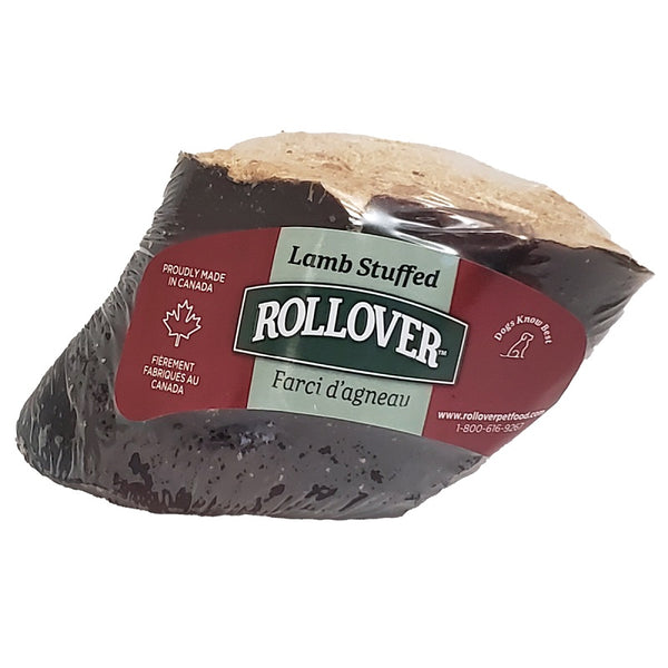 Rollover Premium Lamb Stuffed Beef Hooves Dog Treats