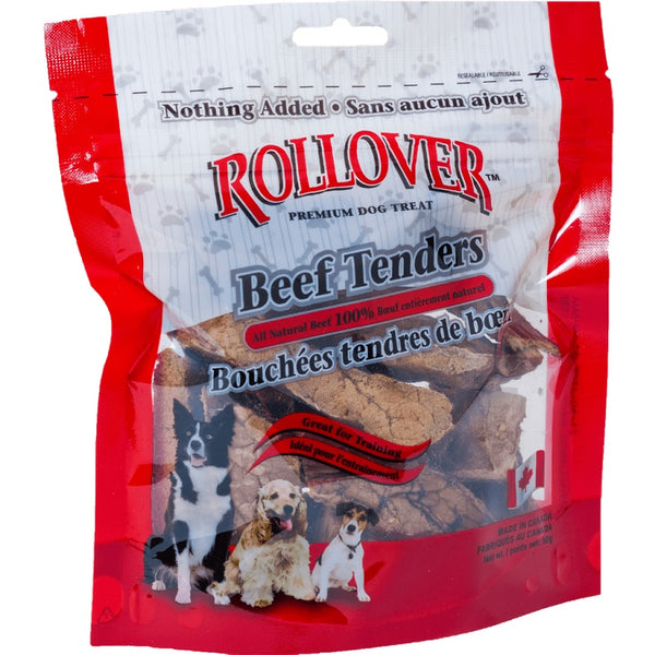 Rollover Premium Beef Tenders Dog Treats