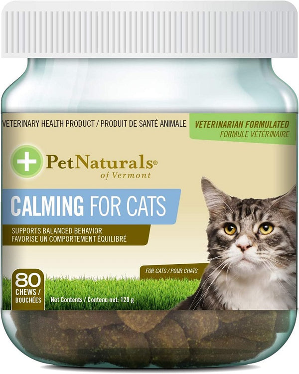 Pet Naturals Calming Chews for Cats, 80-count